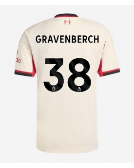 Billige Fotballdrakt Liverpool Ryan Gravenberch #38 Replika Bortedrakt 2025-26 Kortermet Billige Fotballdrakt Liverpool Ryan Gravenberch #38 Replika Bortedrakt 2025-26 Kortermet
